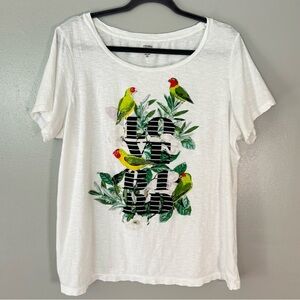 Crown&Ivy Lovebird Tee